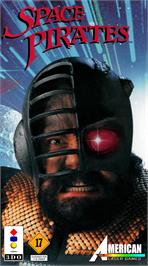 Box cover for Space Pirates on the Panasonic 3DO.