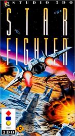 Box cover for Star Fighter on the Panasonic 3DO.