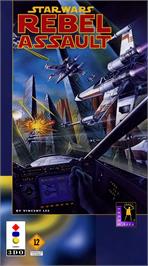 Box cover for Star Wars - Rebel Assault on the Panasonic 3DO.
