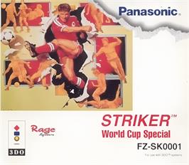 Box cover for Striker - World Cup Special on the Panasonic 3DO.