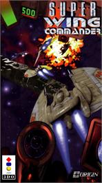 Box cover for Super Wing Commander on the Panasonic 3DO.
