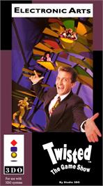 Box cover for Twisted - The Game Show on the Panasonic 3DO.