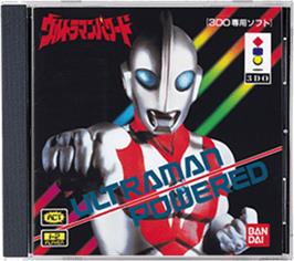 Box cover for Ultraman Powered on the Panasonic 3DO.