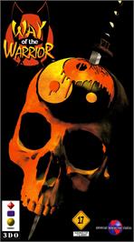 Box cover for Way Of The Warrior on the Panasonic 3DO.