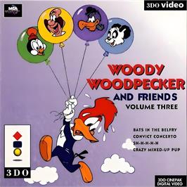 Box cover for Woody Woodpecker And Friends - Volume Three on the Panasonic 3DO.
