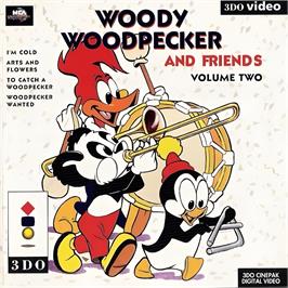 Box cover for Woody Woodpecker And Friends - Volume Two on the Panasonic 3DO.