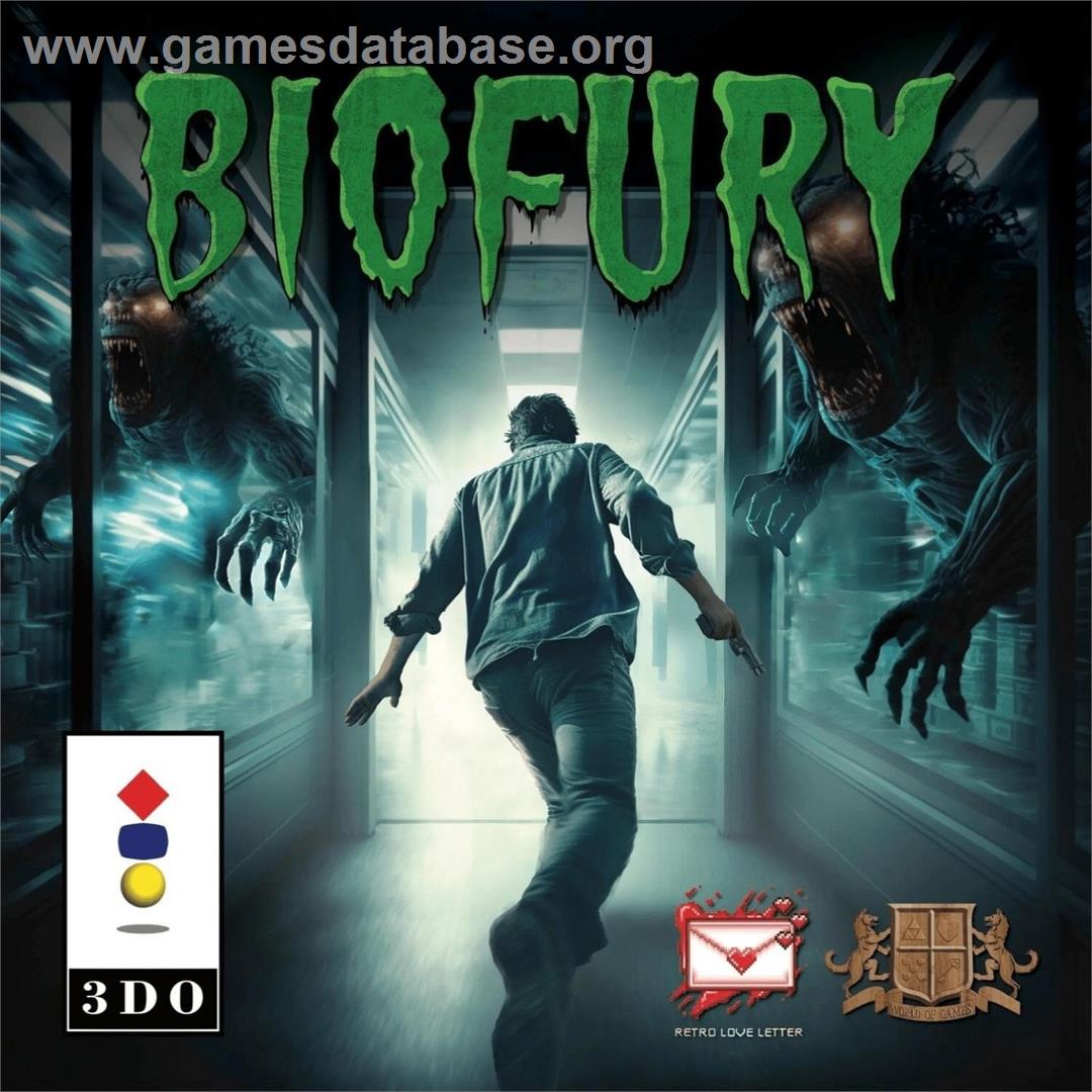 Biofury - Panasonic 3DO - Artwork - Box