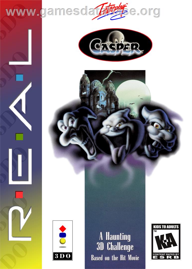 Casper - Panasonic 3DO - Artwork - Box