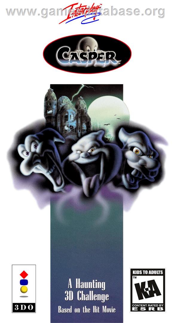 Casper - Panasonic 3DO - Artwork - Box