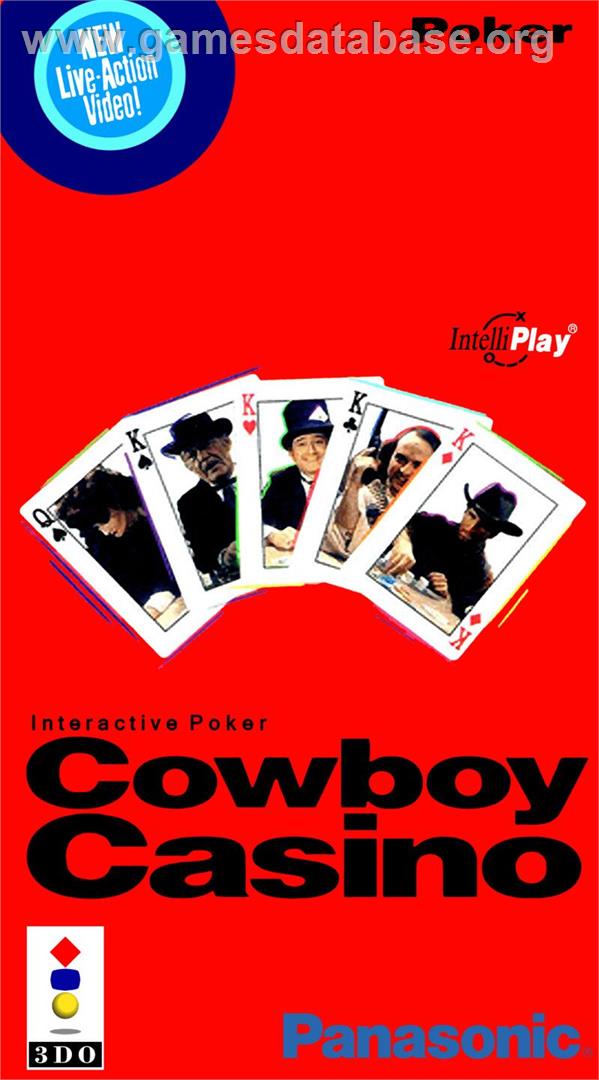 Cowboy Casino - Panasonic 3DO - Artwork - Box