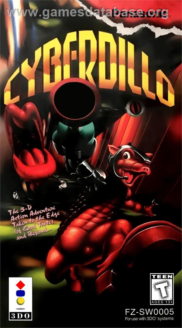 Cyberdillo - Panasonic 3DO - Artwork - Box
