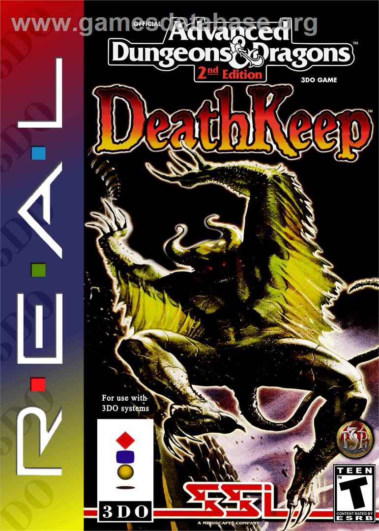 Deathkeep - Panasonic 3DO - Artwork - Box