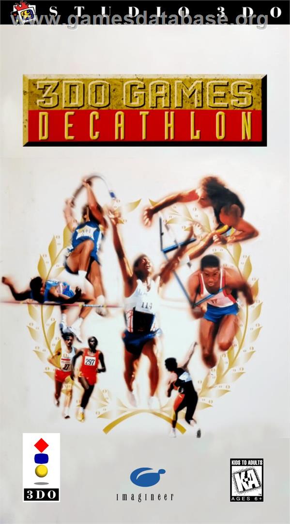 Decathlon - Panasonic 3DO - Artwork - Box