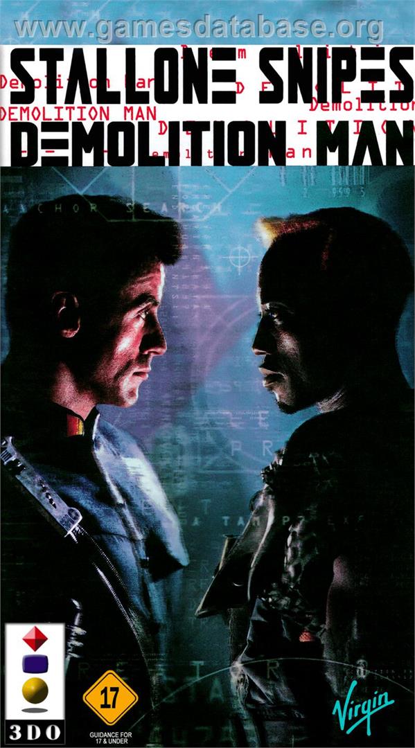 Demolition Man - Panasonic 3DO - Artwork - Box