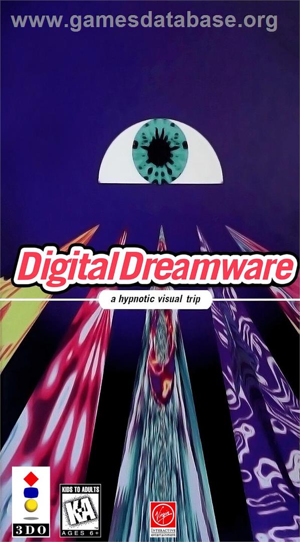 Digital Dreamware - Panasonic 3DO - Artwork - Box