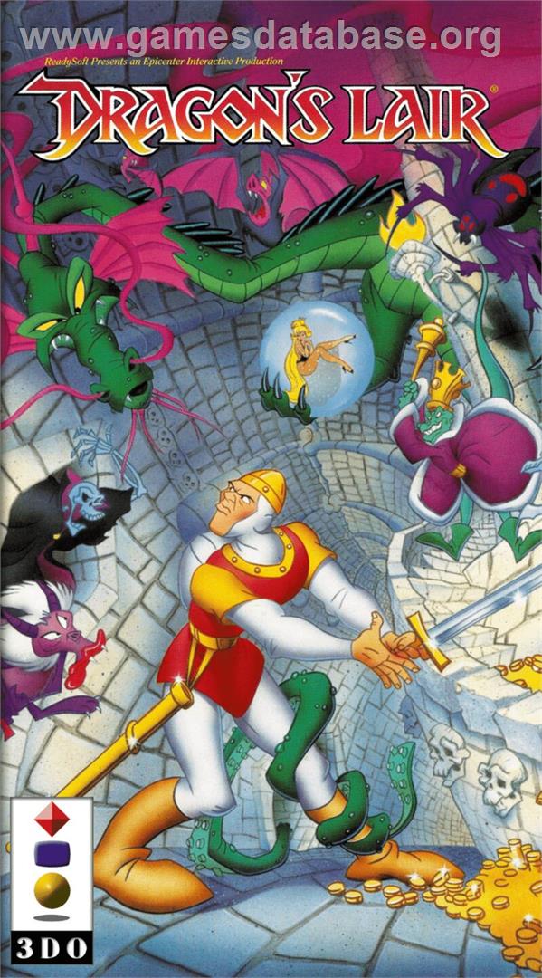 Dragon's Lair - Panasonic 3DO - Artwork - Box