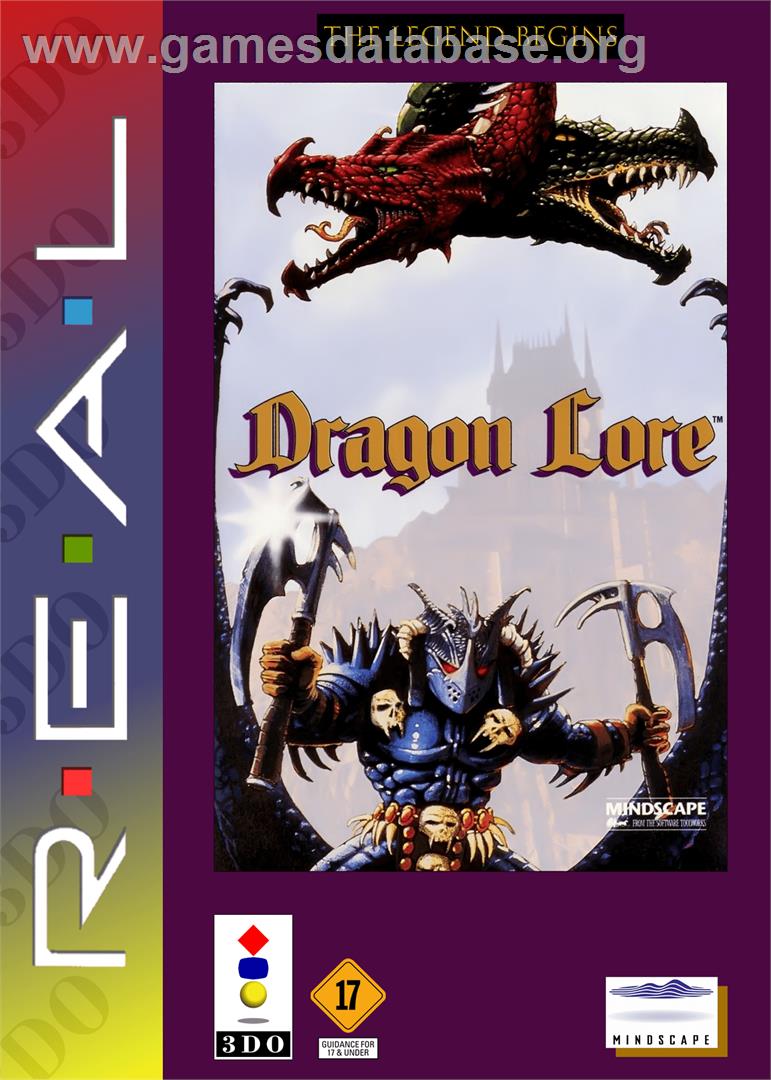 Dragon Lore: The Legend Begins - Panasonic 3DO - Artwork - Box