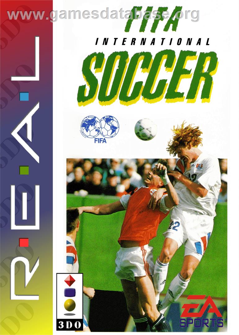 FIFA International Soccer - Panasonic 3DO - Artwork - Box