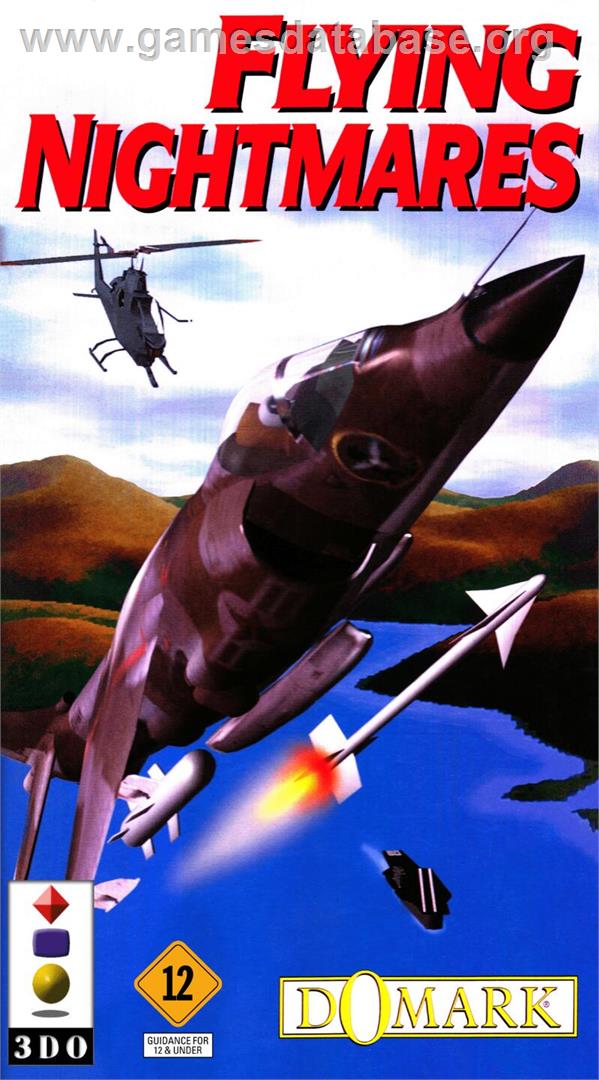 Flying Nightmares - Panasonic 3DO - Artwork - Box