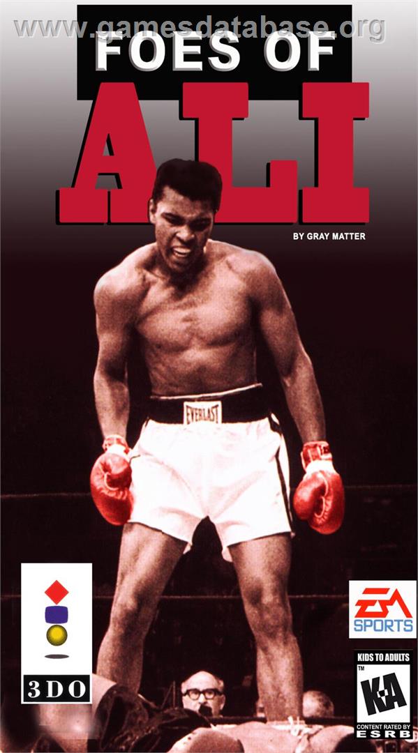 Foes Of Ali - Panasonic 3DO - Artwork - Box