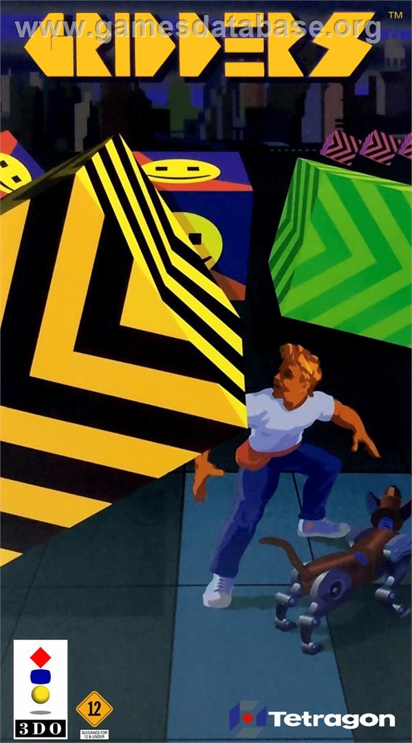 Gridders - Panasonic 3DO - Artwork - Box