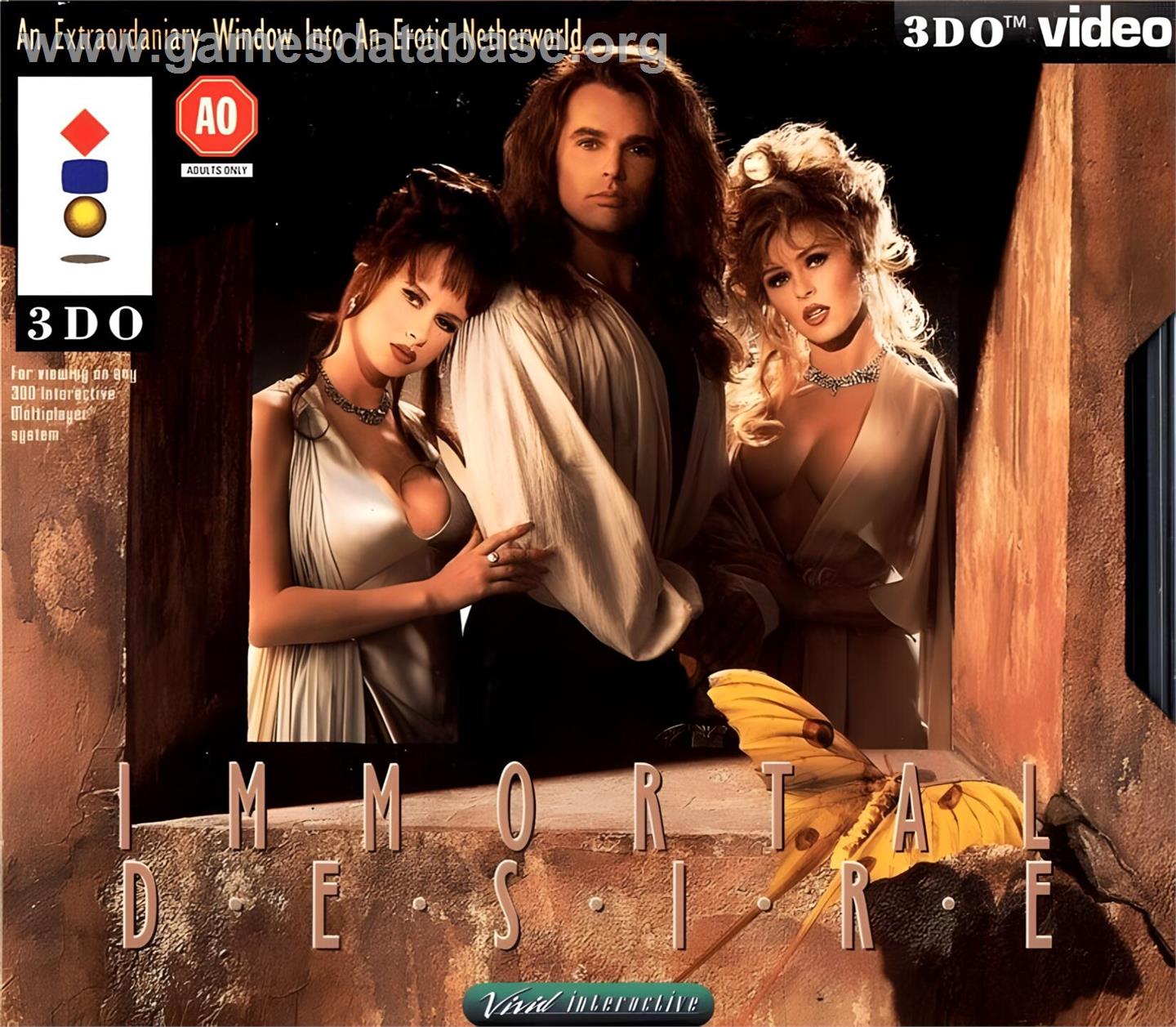Immortal Desire - Panasonic 3DO - Artwork - Box