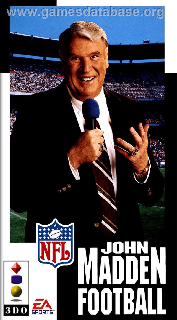 John Madden Football - Panasonic 3DO - Artwork - Box