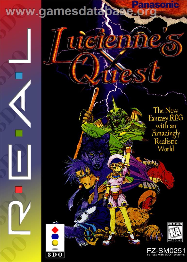 Lucienne's Quest - Panasonic 3DO - Artwork - Box