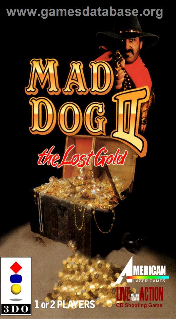 Mad Dog 2 - The Lost Gold - Panasonic 3DO - Artwork - Box