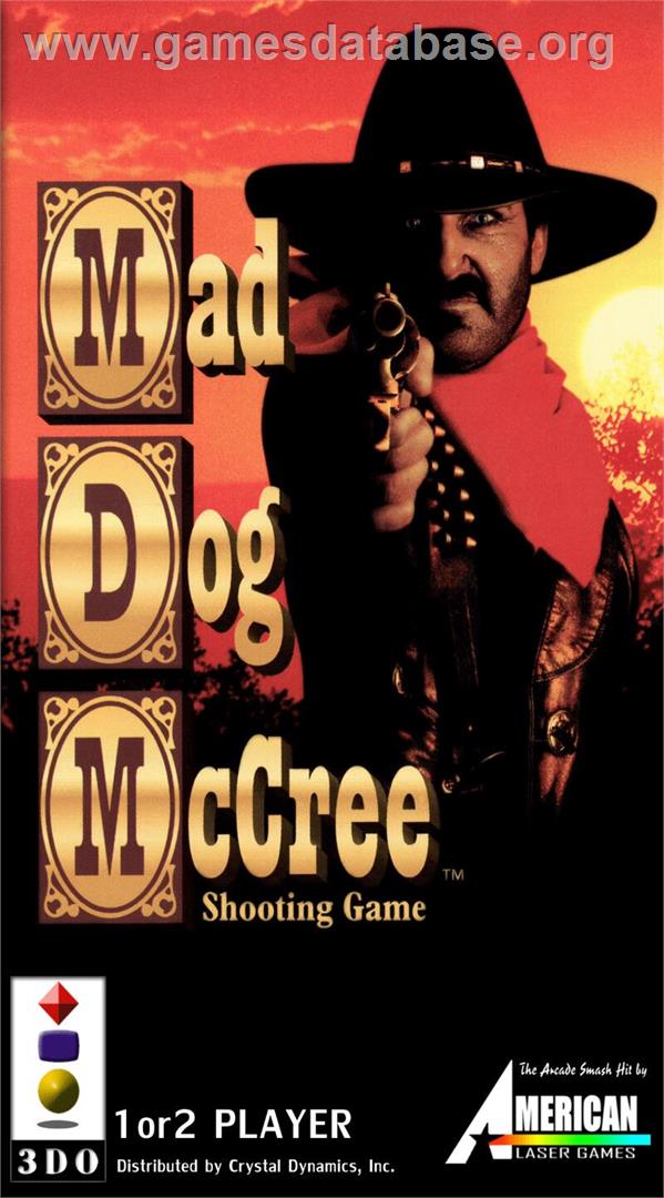 Mad Dog Mccree - Panasonic 3DO - Artwork - Box