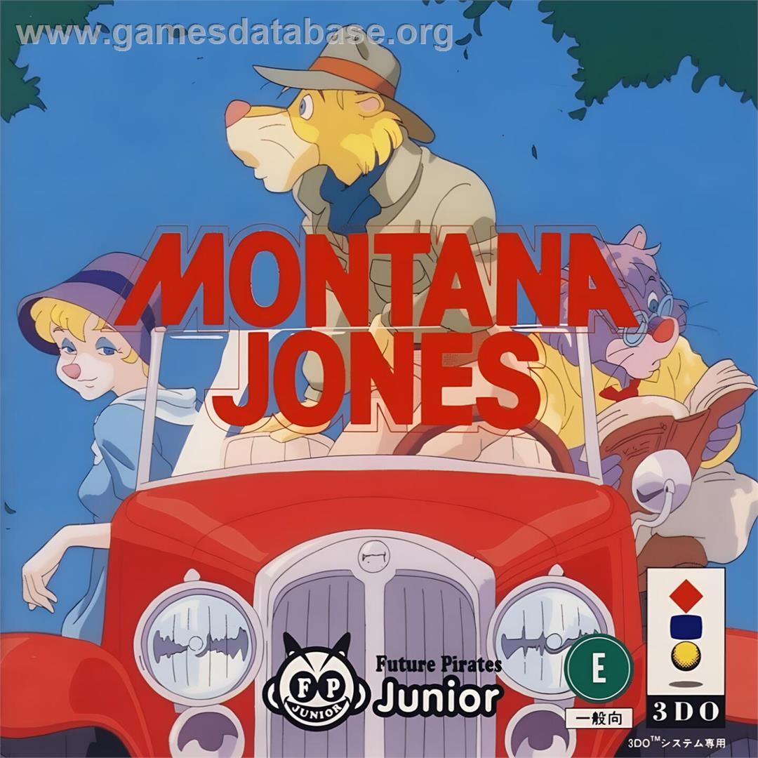 Montana Jones - Panasonic 3DO - Artwork - Box