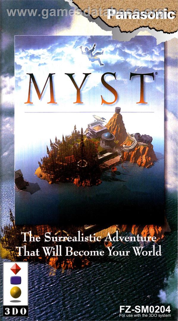 Myst - Panasonic 3DO - Artwork - Box