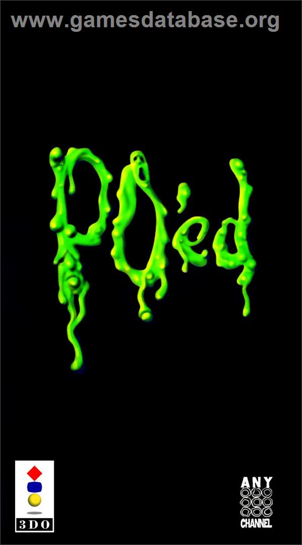 PO'ed - Panasonic 3DO - Artwork - Box
