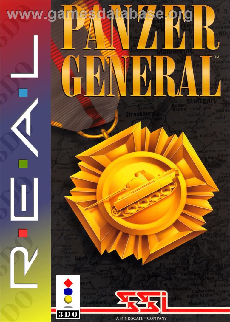 Panzer General - Panasonic 3DO - Artwork - Box