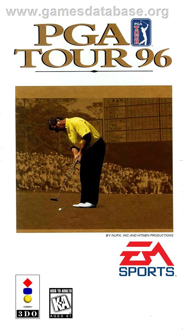 Pga Tour 96 - Panasonic 3DO - Artwork - Box