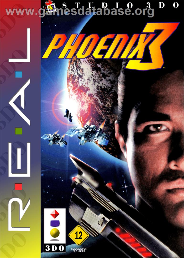 Phoenix 3 - Panasonic 3DO - Artwork - Box