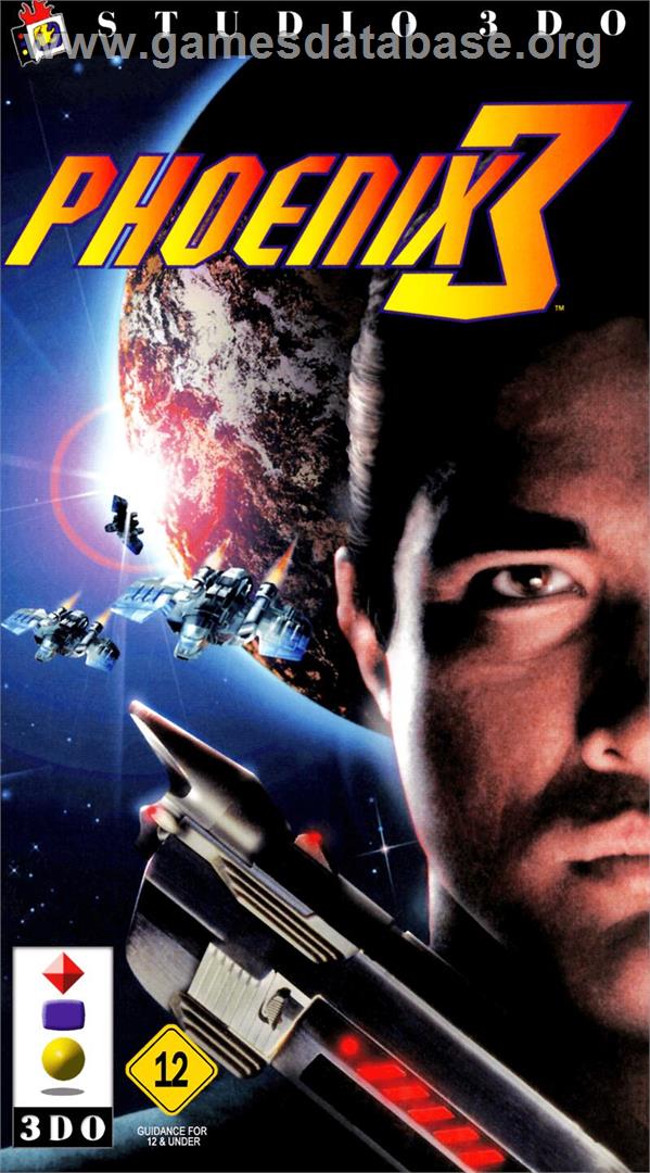 Phoenix 3 - Panasonic 3DO - Artwork - Box