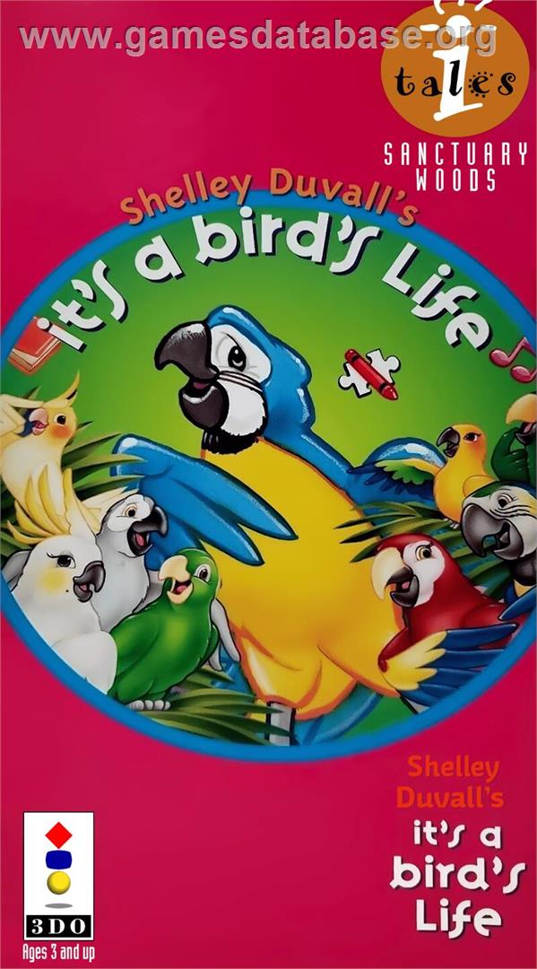 Shelley Duvall's It's A Bird's Life - Panasonic 3DO - Artwork - Box