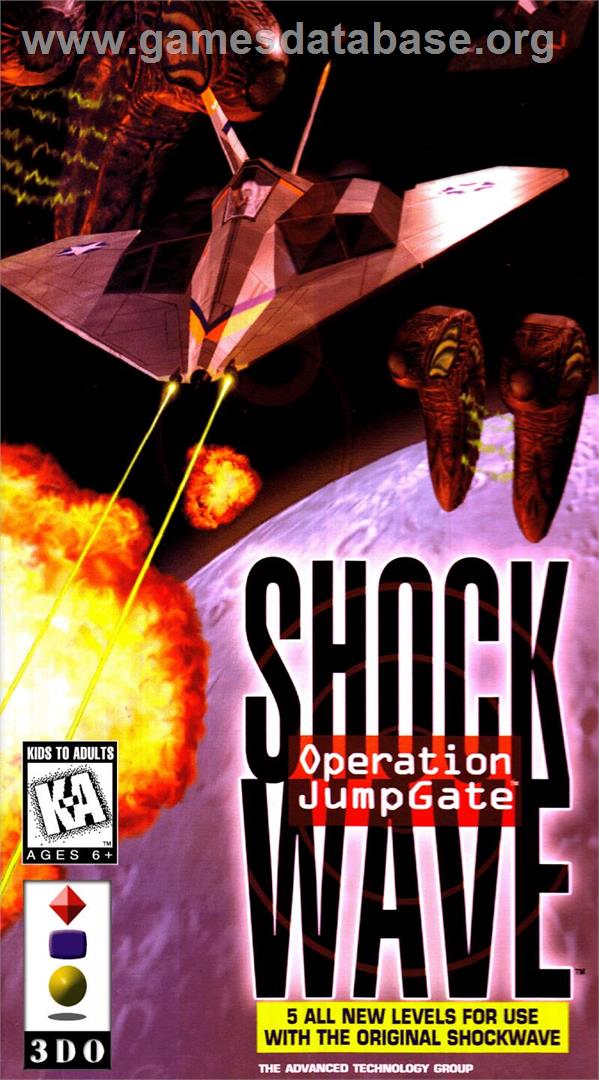Shock Wave - Operation Jumpgate - Panasonic 3DO - Artwork - Box