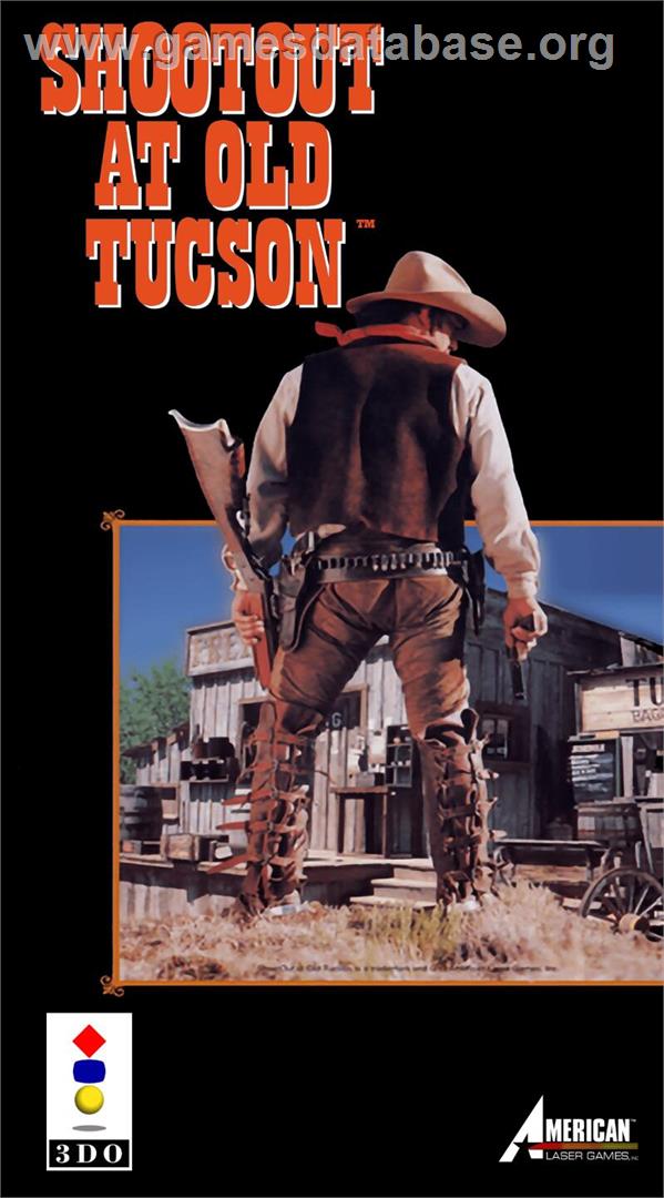Shootout at Old Tucson - Panasonic 3DO - Artwork - Box