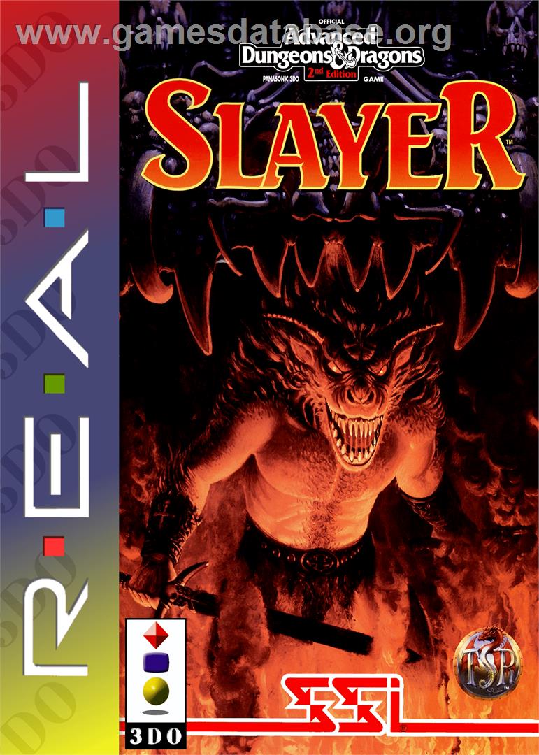 Slayer - Panasonic 3DO - Artwork - Box