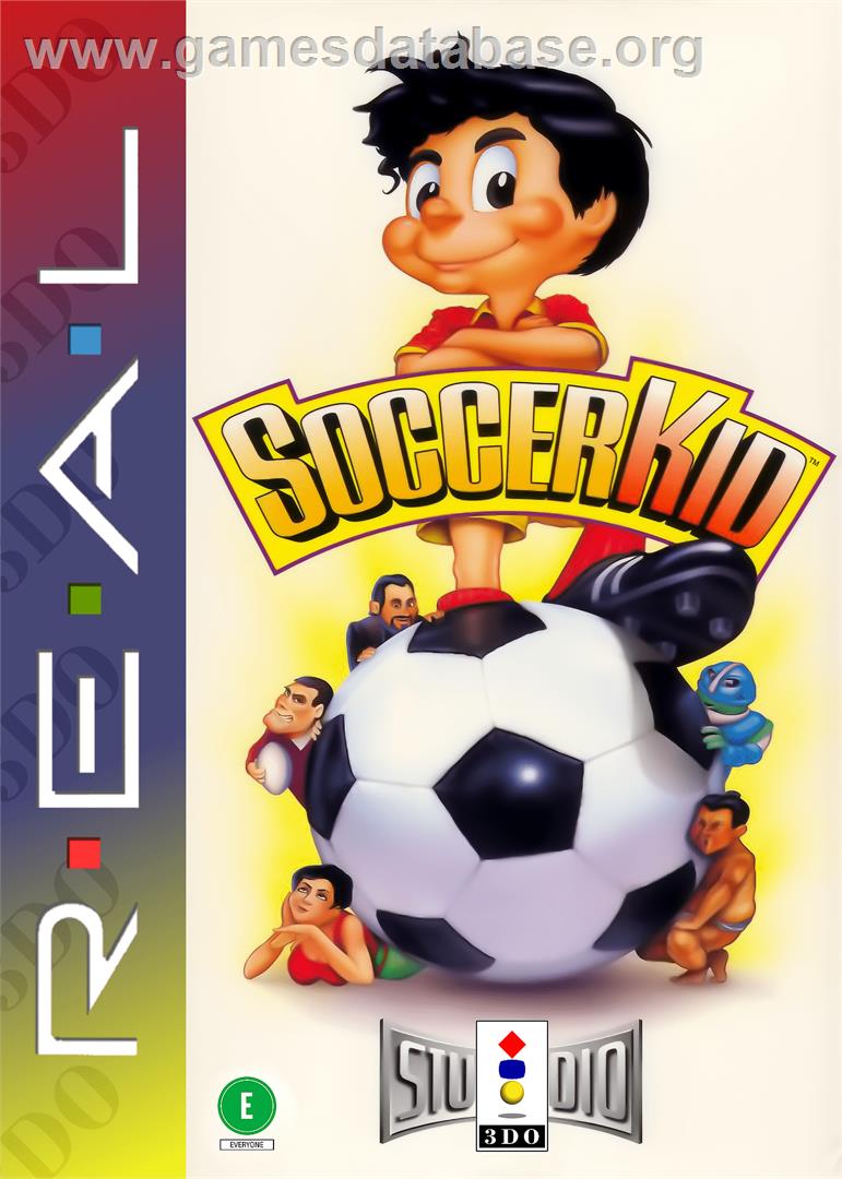 Soccer Kid - Panasonic 3DO - Artwork - Box