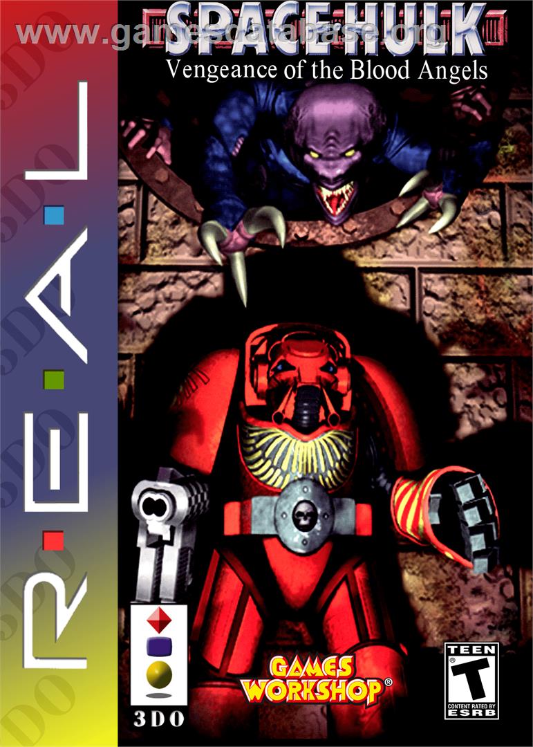 Space Hulk: Vengeance of the Blood Angels - Panasonic 3DO - Artwork - Box