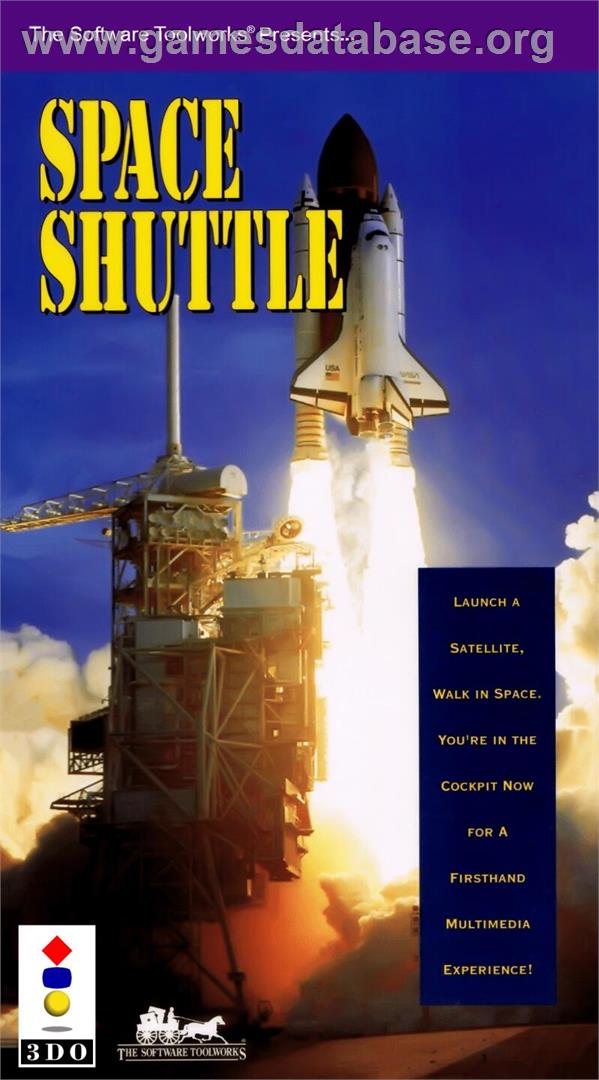 Space Shuttle - Panasonic 3DO - Artwork - Box