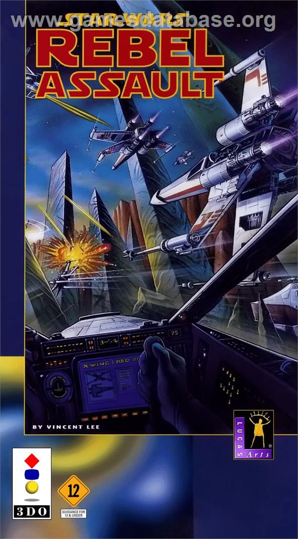Star Wars - Rebel Assault - Panasonic 3DO - Artwork - Box