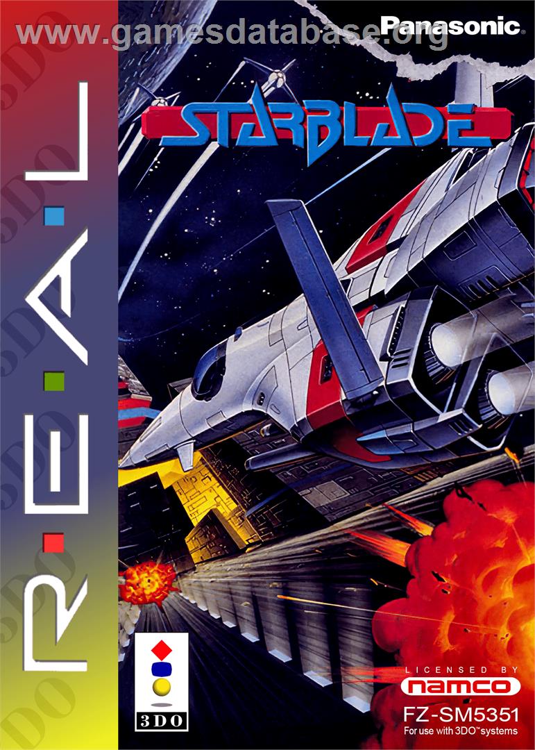 Starblade - Panasonic 3DO - Artwork - Box