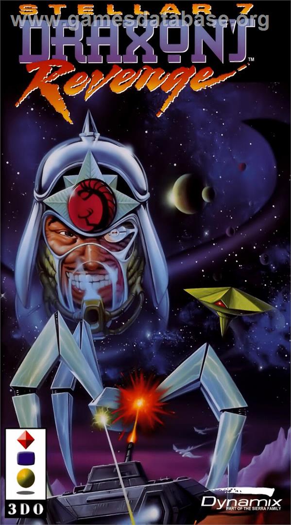 Stellar 7 - Draxon's Revenge - Panasonic 3DO - Artwork - Box