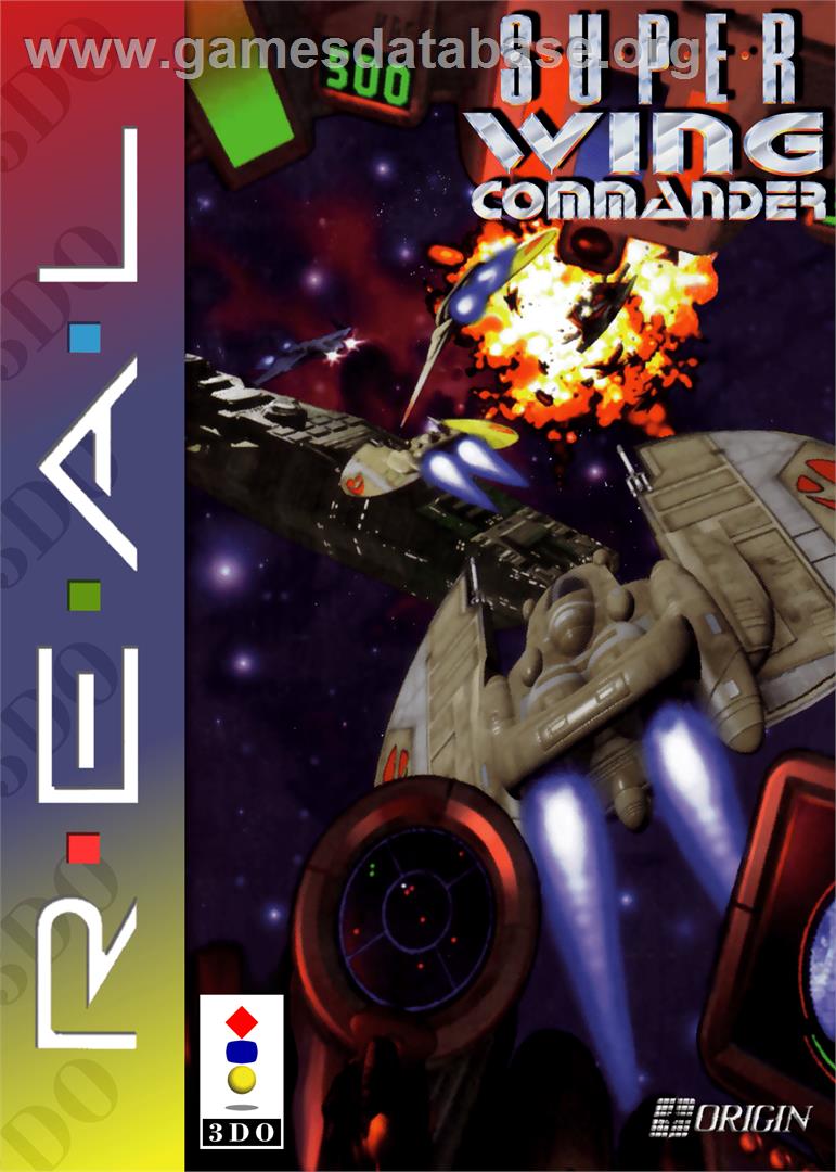 Super Wing Commander - Panasonic 3DO - Artwork - Box