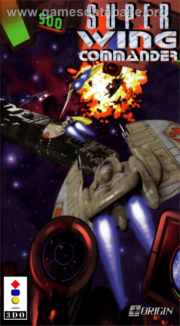 Super Wing Commander - Panasonic 3DO - Artwork - Box