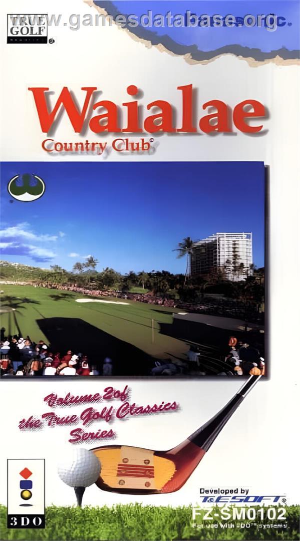 True Golf Classics - Waialae Country Club - Panasonic 3DO - Artwork - Box